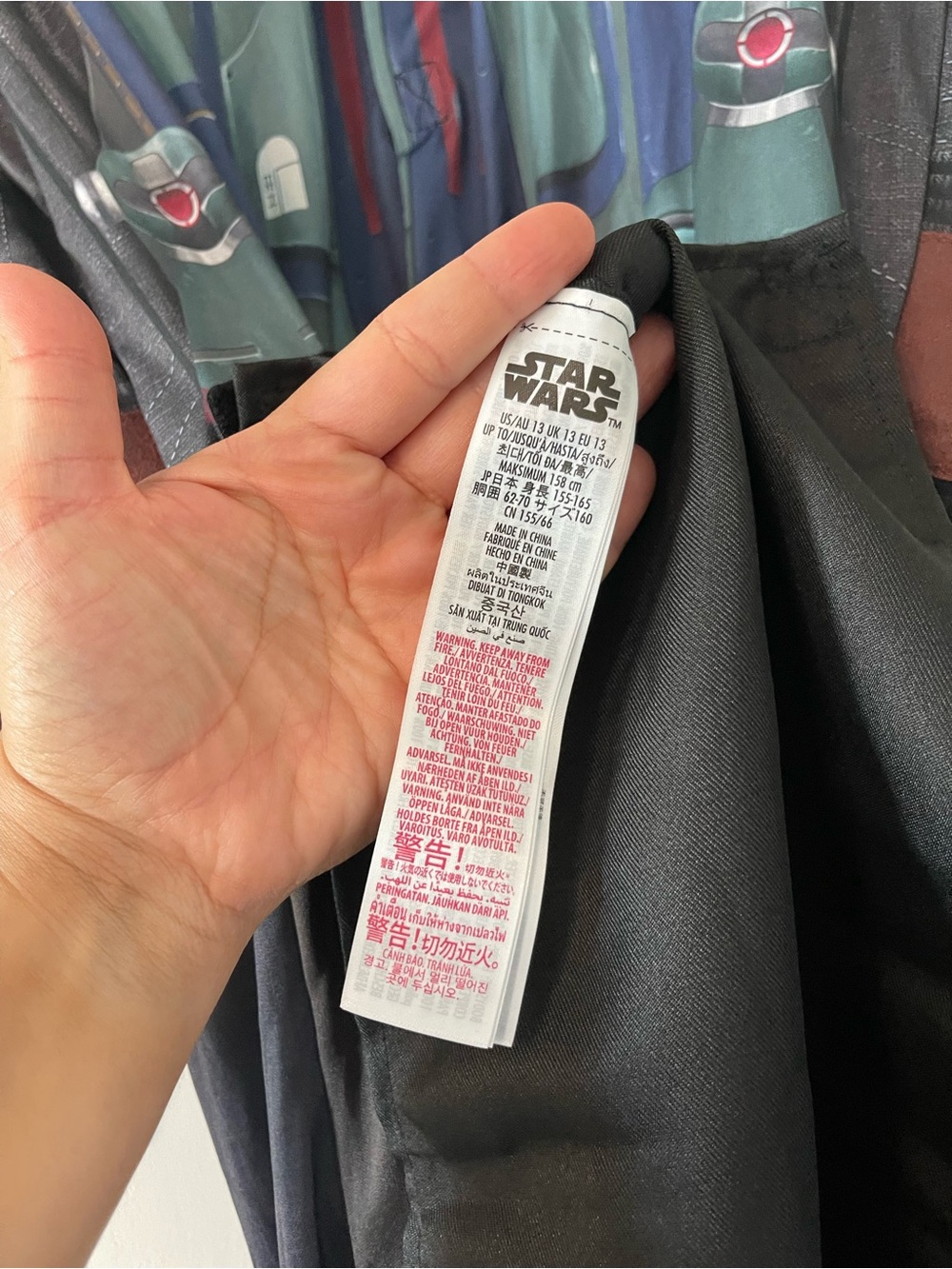 NWT Star Wars Boba Fett costume kids 13 - Picture 7 of 7